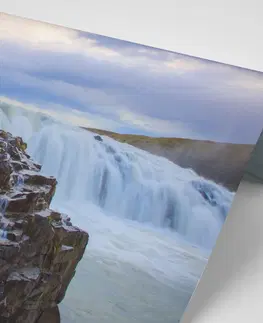 Samolepící tapety Samolepící fototapeta vodopády na Islandu