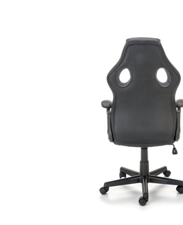 Kancelářské židle Kancelářské křeslo ALVERSTONE, černé/šedé