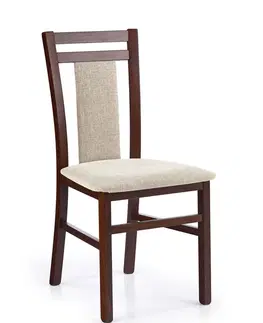 Židle Jídelní židle HUBERT 8 Halmar Wenge