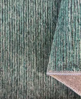 Moderní koberce Krásný kvalitní koberec v tyrkysové barvě