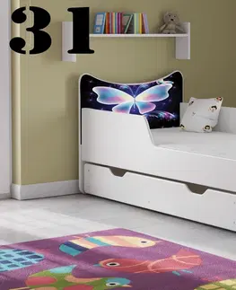Postele Detská posteľ SMB Pes a mačka 16 Provedení: Obrázek č.35