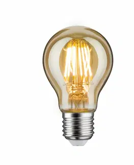 LED žárovky Paulmann LED Vintage-AGL 6W E27 zlatá zlaté světlo stmívatelné 285.22 P 28522