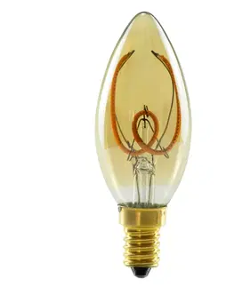 Stmívatelné LED žárovky Segula SEGULA LED svíčka E14 3,2W 1900K stmívatelná zlatá