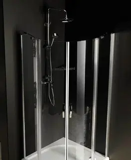 Sprchové kouty GELCO ONE Čtvrtkruhový sprchový kout 900x900 čiré sklo, GO5890 GO5890