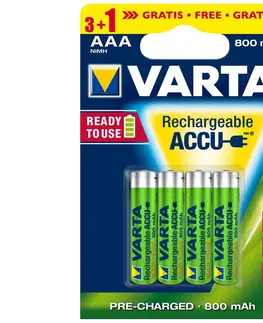 Baterie primární VARTA Varta 5670 - 3+1 ks Nabíjecí baterie ACCU AAA Ni-MH/800mAh/1,2V 