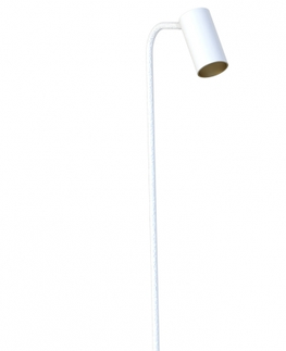 Stojací lampy Stojací lampa Nowodvorski MONO 7714 bílá/zlatá