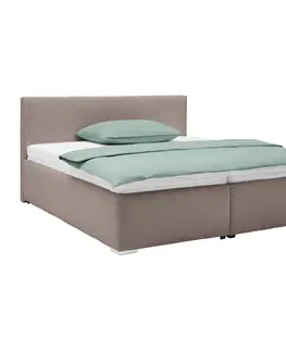 Čalouněné postele Čalúnená posteľ LESIA 160x200cm, Poťah Hnedý