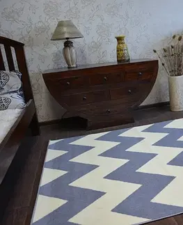 Koberce a koberečky Dywany Lusczow Kusový koberec BCF BASE ZICK 3963 CIKCAK šedý, velikost 160x220