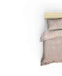 Přehozy L'essentiel Sada přehozu na postel Flera s polštáři 240x260 cm cappuccino