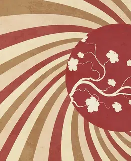 Vintage a retro tapety Tapeta asijské grunge pozadí