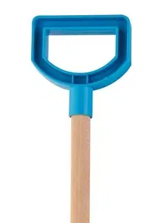 Hračky na zahradu ANDRONI - Lopata s dřevěnou násadou a rukojetí - délka 53 cm, modrá