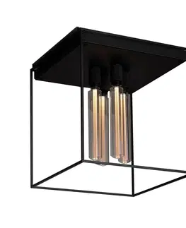 Stropní svítidla Buster + Punch Buster + Punch Caged Ceiling 4.0 LED mramor černá