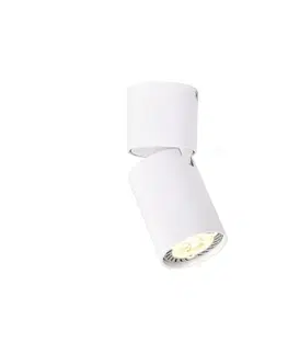 Moderní bodová svítidla ACA Lighting bodové svítidlo nástěnné 1XGU10 bílá hliník D5,5XH13CM ELITIS RA301S6WH