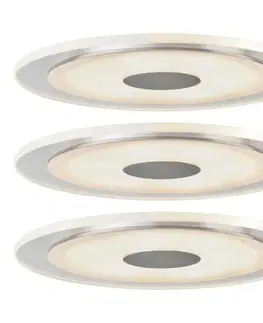 Podhledové světlo Paulmann Paulmann Whirl LED podhledové světlo 6W 3ks kulaté