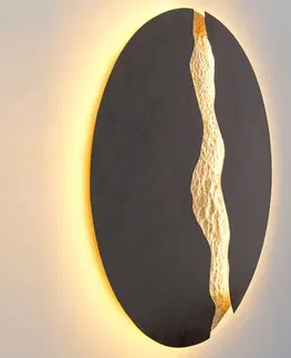 Nástěnná svítidla Holländer LED nástěnné světlo Lava, Ø 80 cm