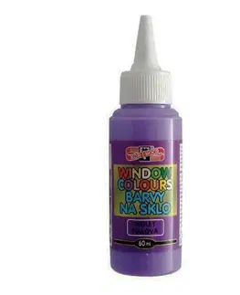 Hračky KOH-I-NOOR - Barva na sklo 60 ml,fialová