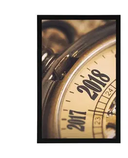 Vintage a retro Plakát vintage kapesní hodinky