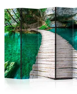 Paravány Paraván Plitvice Lakes National Park Croatia Dekorhome 225x172 cm (5-dílný)