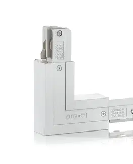 Svítidla pro 3fázový kolejnicový systém Eutrac Eutrac L-konektor uzemňovacího vodiče vnější, stříbrný