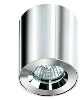 Moderní bodová svítidla Koupelnové stropní bodové přisazené svítidlo AZzardo Aro chrome AZ1360 GU10 1x40W IP54 chromové