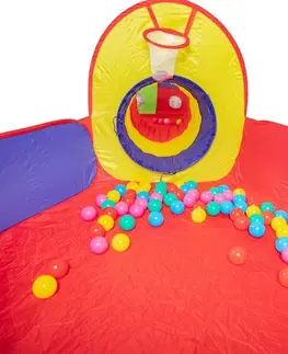 Hračky Stanové hřiště pro děti, suchý bazén + 100 míčků