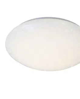 LED stropní svítidla BRILONER LED stropní svítidlo hvězdné nebe, pr. 38 cm, 18 W, bílé BRILO 3320-216