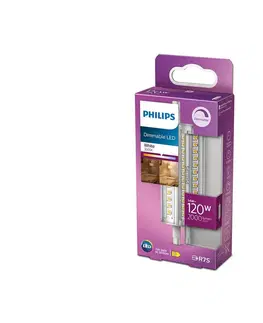 LED osvětlení Philips LED Stmívatelná žárovka Philips R7s/14W/230V 3000K 118 mm 