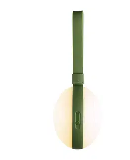 Venkovní osvětlení terasy Nordlux LED venkovní světlo Bring to go Ø 12cm bílá/zelená