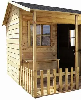 Dětské zahradní dřevěné domky ASKO Dětský domeček MADOCK