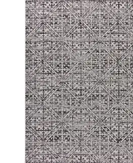Koberce Koberec Breeze wool/ charcoal grey 160x230cm