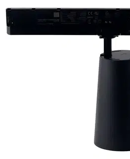 Svítidla pro 3fázový kolejnicový systém Eco-Light LED lištový reflektor Kone 3 000 K 13W černý
