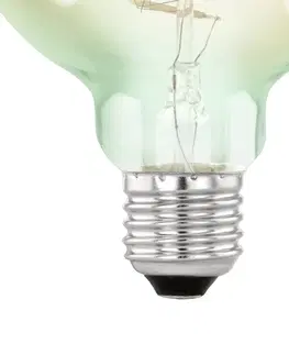Stmívatelné LED žárovky EGLO LED žárovka E27 4W G95 2000K žhavicí vlákno duhové stmívání