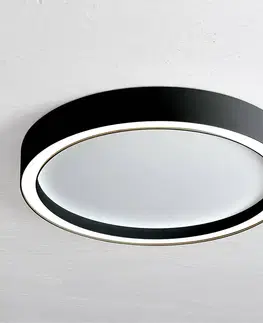 Stropní svítidla BOPP Stropní svítidlo Bopp Aura LED Ø 40 cm bílá/černá