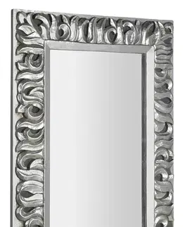 Koupelnová zrcadla SAPHO ZEEGRAS zrcadlo ve vyřezávaném rámu 70x100cm, stříbrná IN432