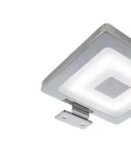 Přisazená nábytková svítidla Light Impressions KapegoLED nábytkové přisazené svítidlo zrcadlové hranaté 12V DC 4,50 W 4000 K 300 lm 97,5 mm stříbrná 687038