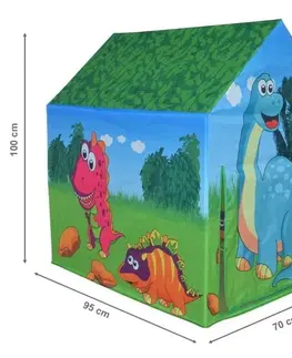 Hračky Dětský stan na hraní s dinosaurem