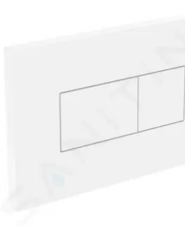 Záchody IDEAL STANDARD Solea Ovládací tlačítko splachování Solea P2, bílá R0110AC