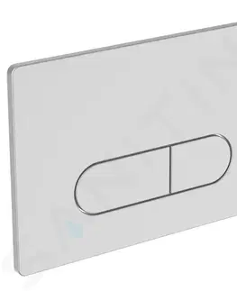 Záchody IDEAL STANDARD Oleas Ovládací tlačítko splachování Oleas M1, SmartFlush, chrom mat R0117JG