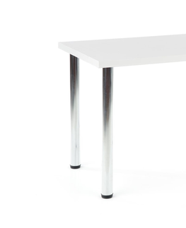 Jídelní stoly Jídelní stůl PYGMAE 120, bílá/chrom