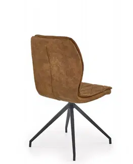 Židle HALMAR Jídelní židle Tifanny hnědá