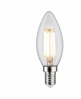 LED žárovky PAULMANN Filament 230V LED svíčka E14 5,9W 2700K stmívatelné čirá 290.75