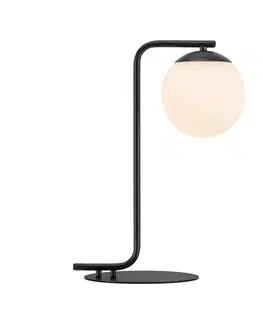 Lampy na noční stolek NORDLUX stolní lampa Grant 1x40W E14 černá opál 46635003