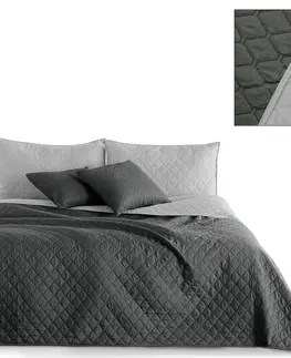 Přehozy Přehoz na postel DecoKing AXEL stříbrný, velikost 170x210