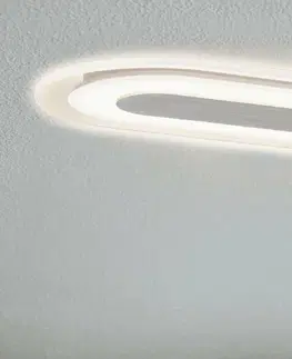 Bodovky do podhledu na 230V Paulmann vestavné svítidlo LED Whirl oval 8W hliník satén stmívatelné 929.08 P 92908