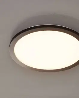 Stropní svítidla Reality Leuchten LED stropní světlo Camillus, kulaté, Ø 40 cm