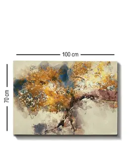 Obrazy Hanah Home Obraz Strom na podzim 70x100 cm