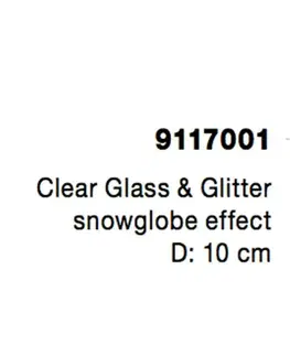 Stínidla NOVA LUCE stínítko BELAR čiré sklo a třpytivý efekt 9117001