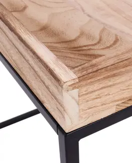 Konferenční stolky Odkládací stolek Přírodní dřevo