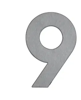 Čísla domů Albert Leuchten Domovní číslo 9 - z nerezové oceli