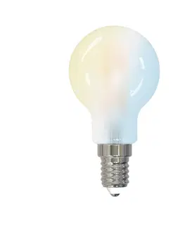 LED žárovky PRIOS Prios Smart LED kapková lampa, sada 3 kusů, E14, 4,2 W, matná, Tuya